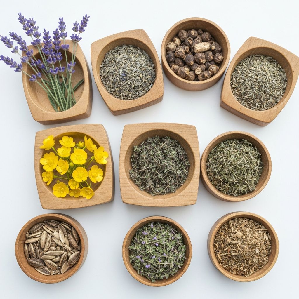 Vielfalt natürlicher Komponenten